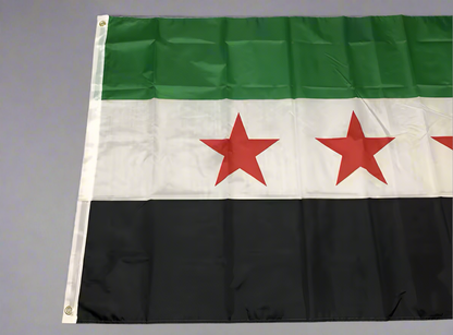 Large Syrian Flag 90 x 150 cm with High Quality