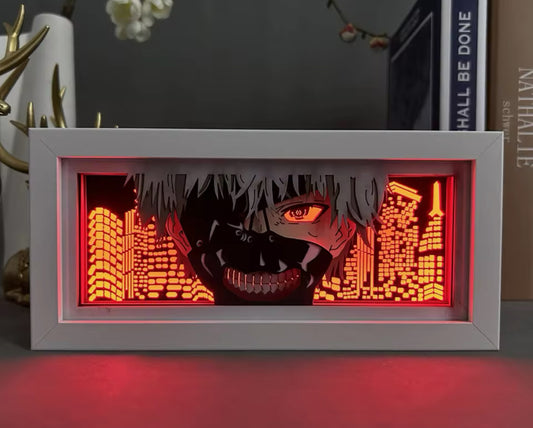 Night Light Anime LED Lamp – Features popular characters like Shoyo Hinata, Tanjirou, and Blue Lock themes. Perfect as a color-changing desk lamp or a unique gift for anime fans.