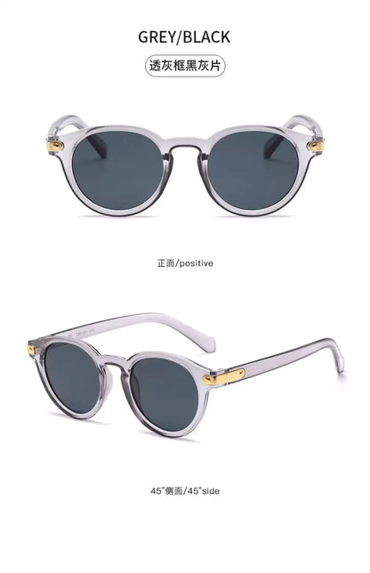 Latest Retro Round Sunglasses for Women and Men - Vintage Style Frames with High-Quality Lenses - Stylish Shades for All