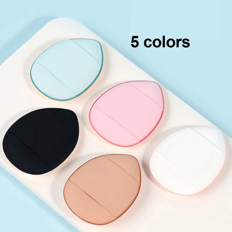 5/10Pcs Mini Finger Puff - Small Air Cushion Powder Sponge for Foundation, Face Concealer, BB Cream, and Cosmetic Application - Makeup Tools.