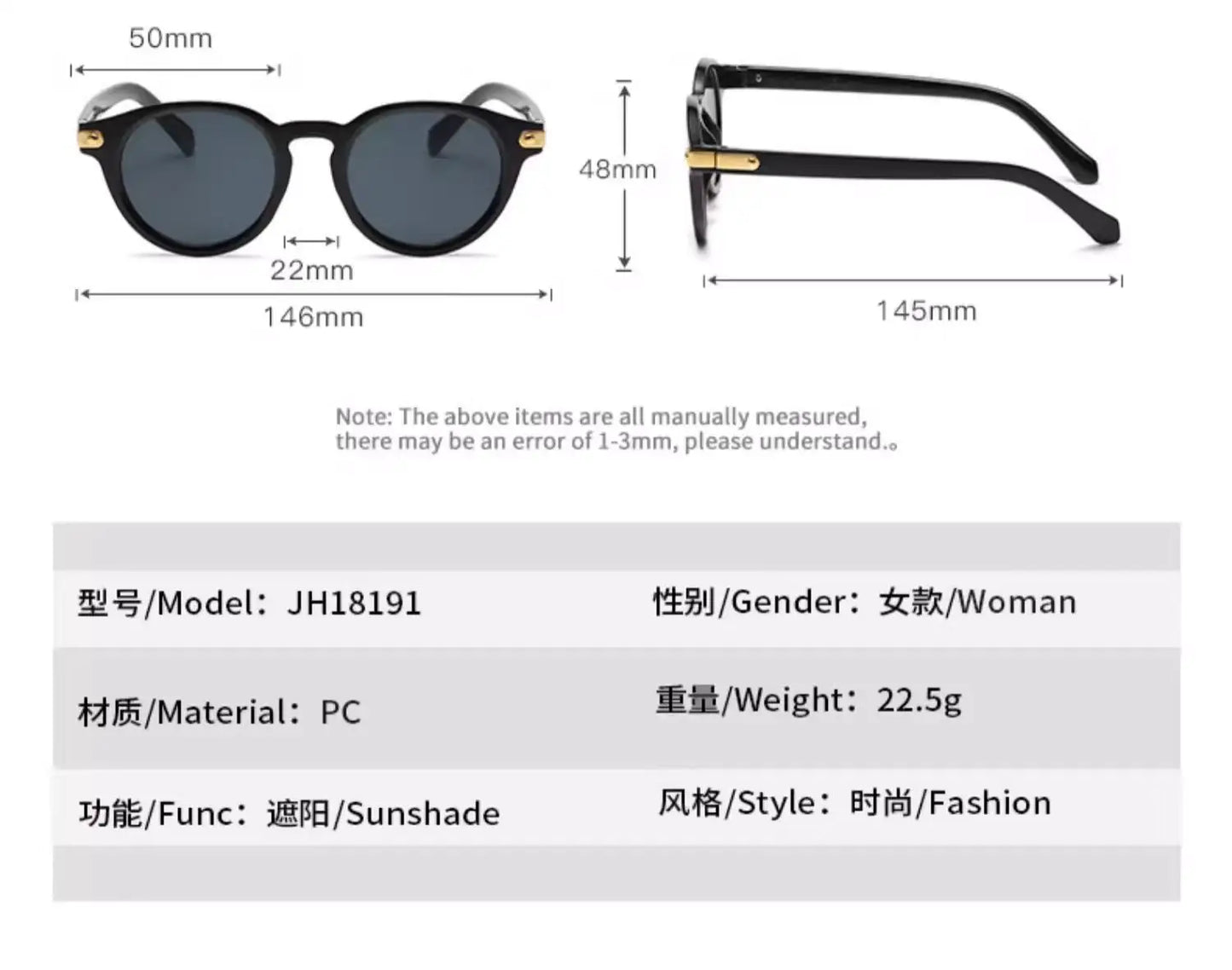 Latest Retro Round Sunglasses for Women and Men - Vintage Style Frames with High-Quality Lenses - Stylish Shades for All