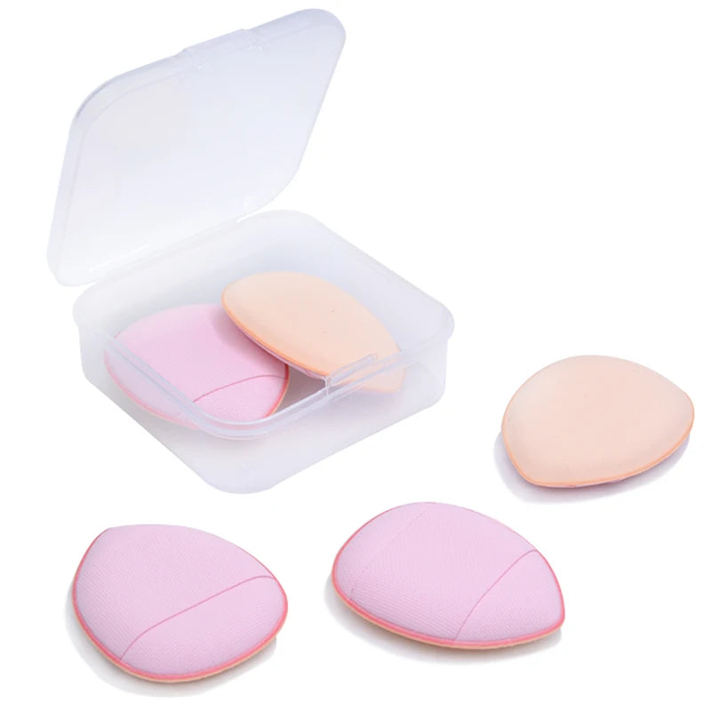 5/10Pcs Mini Finger Puff - Small Air Cushion Powder Sponge for Foundation, Face Concealer, BB Cream, and Cosmetic Application - Makeup Tools.