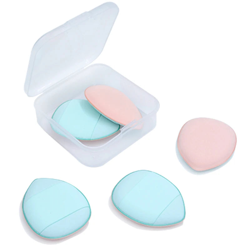 5/10Pcs Mini Finger Puff - Small Air Cushion Powder Sponge for Foundation, Face Concealer, BB Cream, and Cosmetic Application - Makeup Tools.