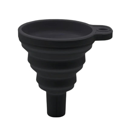 Universal Silicone Engine Funnel - Foldable and Portable Liquid Funnel for Car Engine Oil, Washer Fluid, and Petrol Changes.