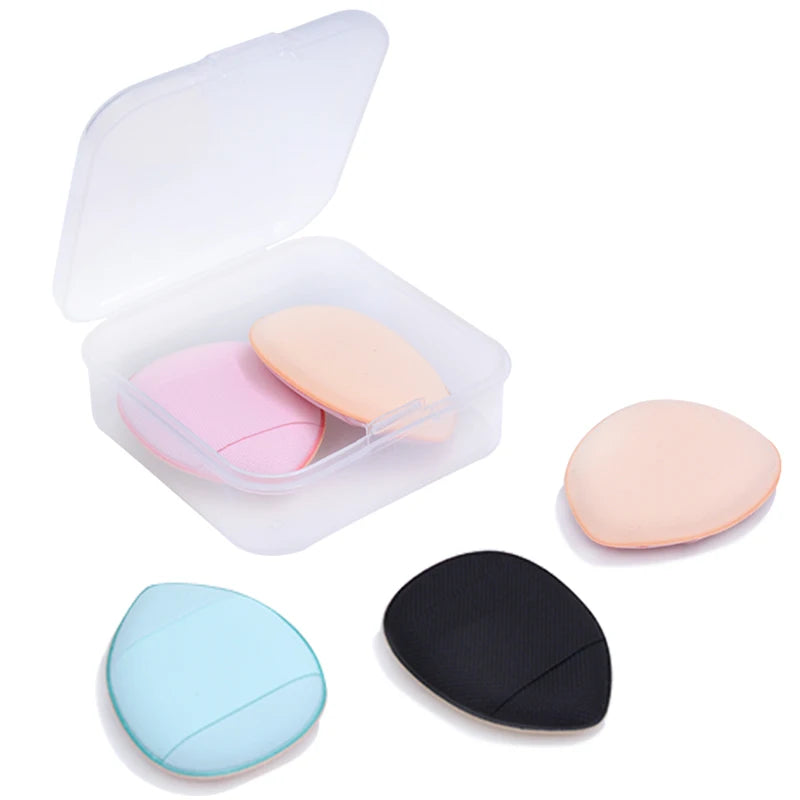 5/10Pcs Mini Finger Puff - Small Air Cushion Powder Sponge for Foundation, Face Concealer, BB Cream, and Cosmetic Application - Makeup Tools.