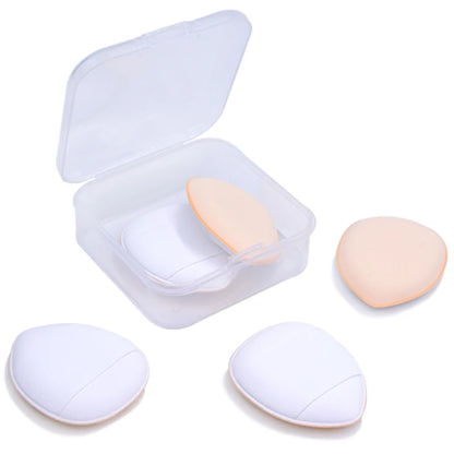 5/10Pcs Mini Finger Puff - Small Air Cushion Powder Sponge for Foundation, Face Concealer, BB Cream, and Cosmetic Application - Makeup Tools.