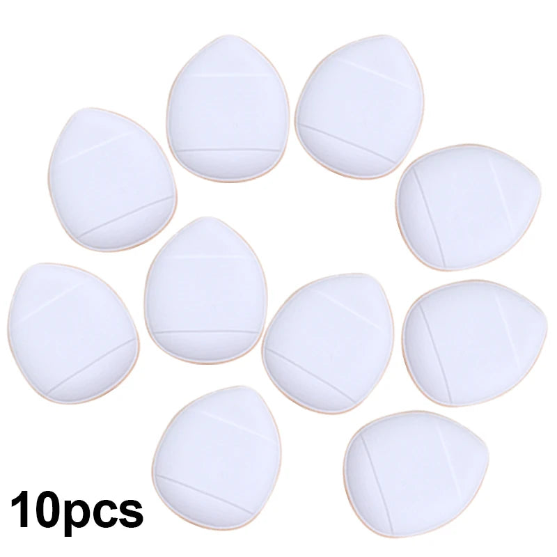 5/10Pcs Mini Finger Puff - Small Air Cushion Powder Sponge for Foundation, Face Concealer, BB Cream, and Cosmetic Application - Makeup Tools.