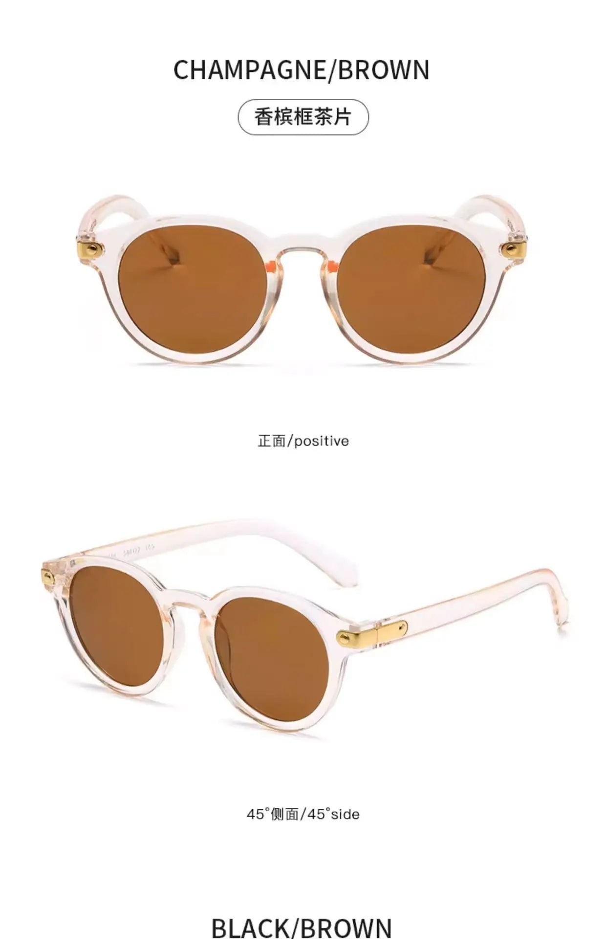 Latest Retro Round Sunglasses for Women and Men - Vintage Style Frames with High-Quality Lenses - Stylish Shades for All