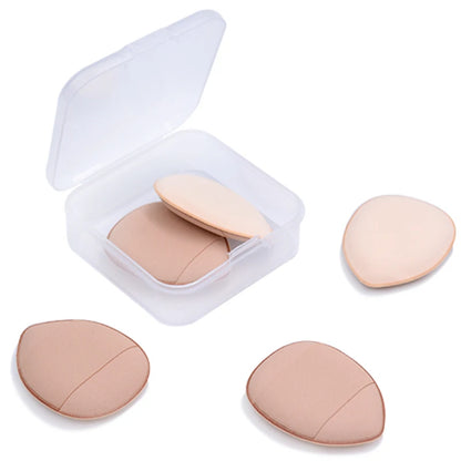 5/10Pcs Mini Finger Puff - Small Air Cushion Powder Sponge for Foundation, Face Concealer, BB Cream, and Cosmetic Application - Makeup Tools.