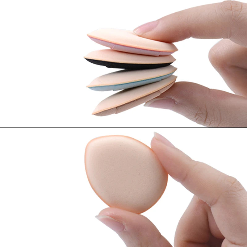 5/10Pcs Mini Finger Puff - Small Air Cushion Powder Sponge for Foundation, Face Concealer, BB Cream, and Cosmetic Application - Makeup Tools.