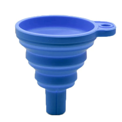 Universal Silicone Engine Funnel - Foldable and Portable Liquid Funnel for Car Engine Oil, Washer Fluid, and Petrol Changes.