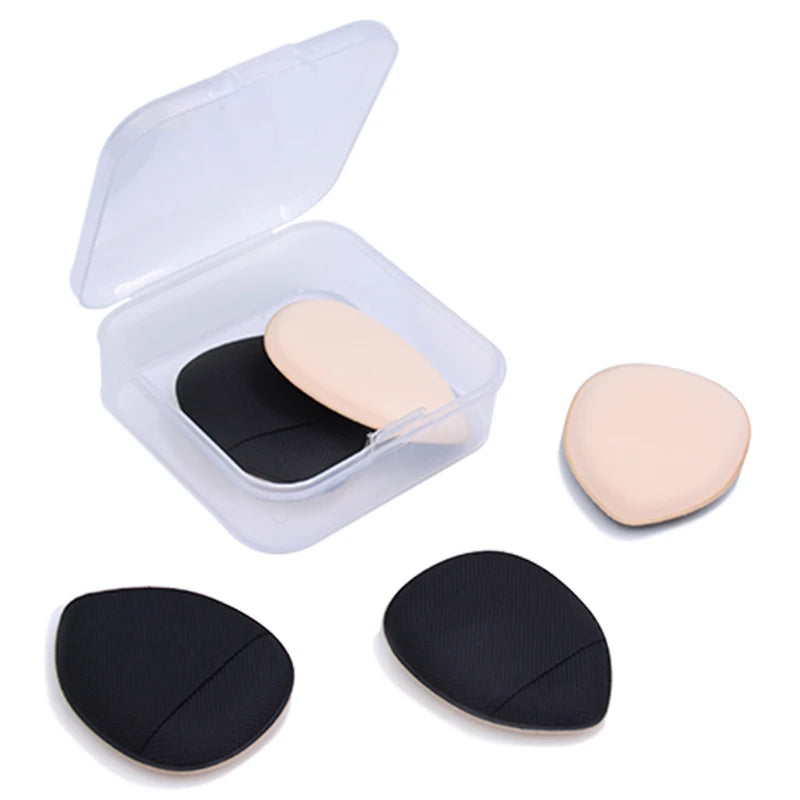 5/10Pcs Mini Finger Puff - Small Air Cushion Powder Sponge for Foundation, Face Concealer, BB Cream, and Cosmetic Application - Makeup Tools.