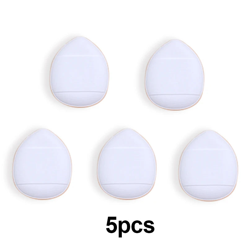 5/10Pcs Mini Finger Puff - Small Air Cushion Powder Sponge for Foundation, Face Concealer, BB Cream, and Cosmetic Application - Makeup Tools.